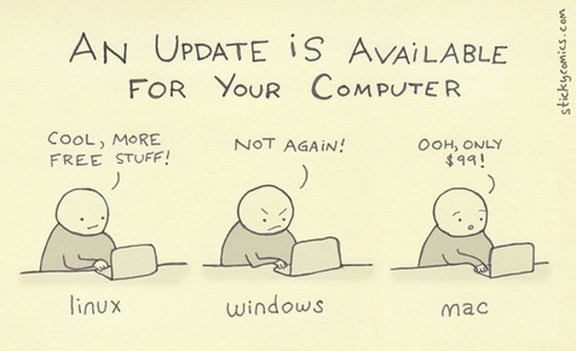 computer update comic