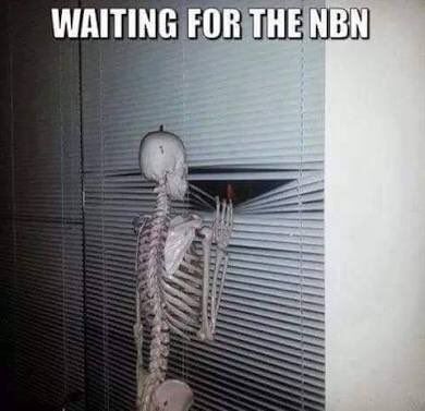 waiting for nbn